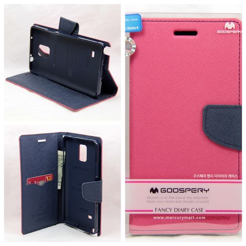 Samsung Note 4 – Dingo journal Fancy, rose vif