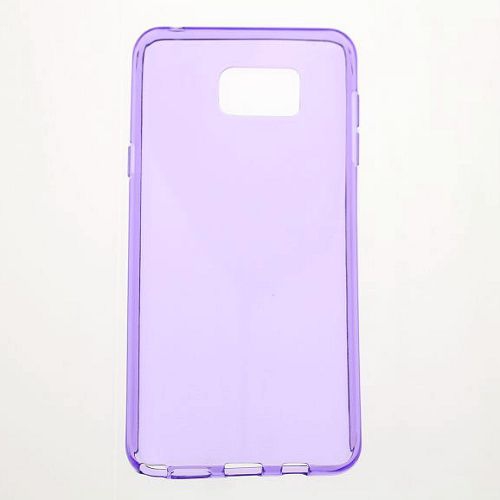 Étui souple brillant pour Samsung Note 5, violet