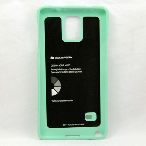 Samsung Note 4 Goospery Jelly Case, Teal