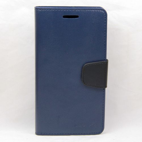 Samsung Note 4 Goospery Sonata Diary, bleu marine