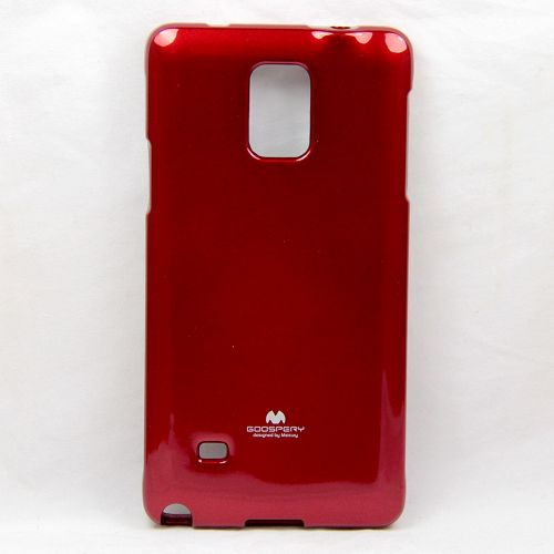 Samsung Note 4 Goospery Jelly Case, Red