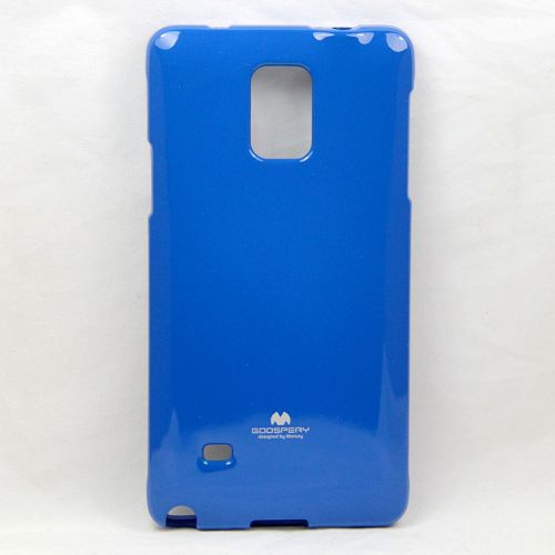 Samsung Note 4 Goospery Jelly Case, Blue