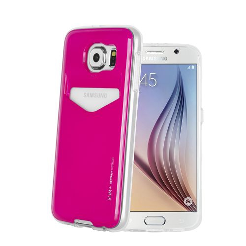 Samsung Note 5 Goospery Slim Plus Porte-cartes, rose vif