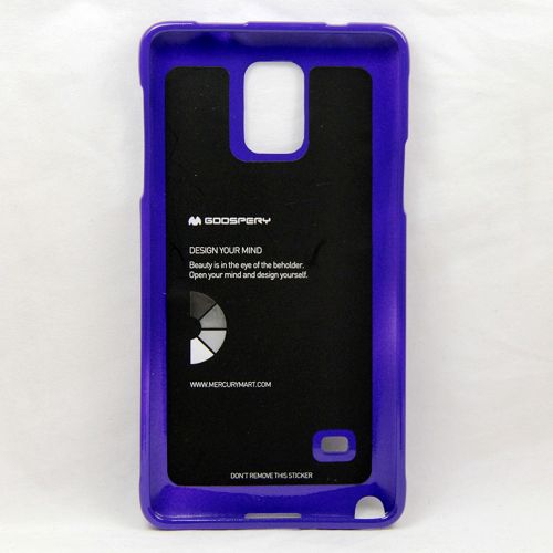 Samsung Note 4 Goospery Jelly Case, Violet