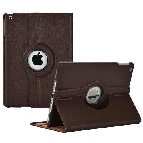 CC  Topsave 360 Degree Rotating Tablet Case Cover for Ipad Pro 9.7"(2016) Model Number: A1673, A1674 In Brown
