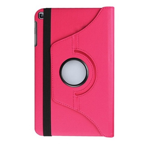 TopSave Samsung Tab A 10.1(2019) T510 360 Degree Rotating Tablet Case Cover, Hot Pink