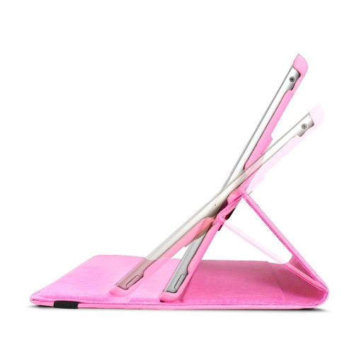 TopSave 360 Degree Rotating Tablet Case Cover for Ipad Pro 10.5(2017)/Ipad Air 3(2019), Baby Pink