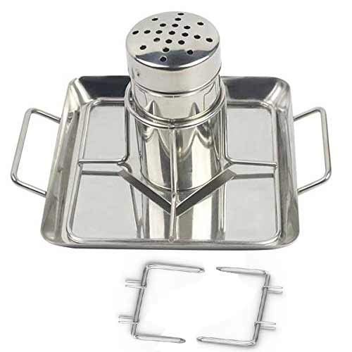 Grill Parts Zone Beer Can Chicken Includes Rack, Canister & Drip Pan