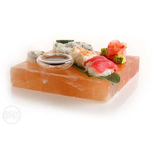 Grill Parts Zone Himalayan Salt Plate, 8" X 8" X 2"