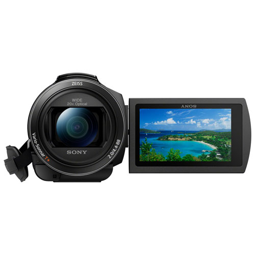 Sony FDR-AX43/B 4K Handycam Content Creator Vlogger Flash Memory Camcorder