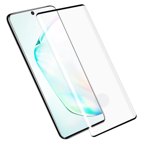 HYFAI Full Coverage Tempered Glass for Samsung Galaxy Note 10 Fingerprint Sensor Compatible Screen Protector Glass BubbleFree