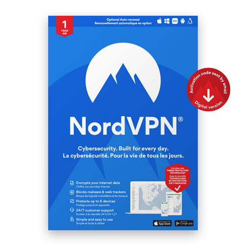 NordVPN - 1 Year - Digital Download