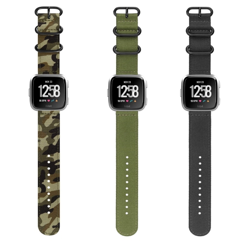 Fitbit Versa, Versa Lite, Versa 2, Versa SE Edition Bands, Soft Nylon Replacement Strap