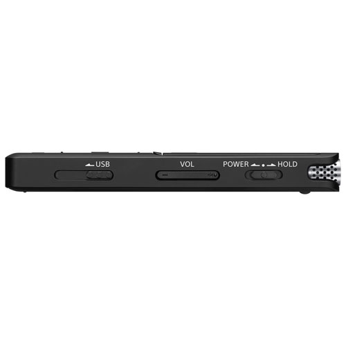 Sony 4GB Digital Voice Recorder with Built-in USB (ICDUX570BLK) - Black