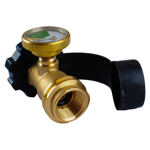 L’indicateur de niveau de réservoir de propane de la zone des pièces de la grille convertit le raccord POL en raccord QCC1/type 1 pour le camping-car