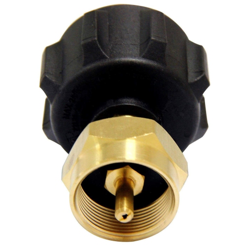 Grill Parts Zone Refill Adapter for QCC1 Type1 20lb LP Propane Tank and 1lb Tank Throwaway Disposable Bottle