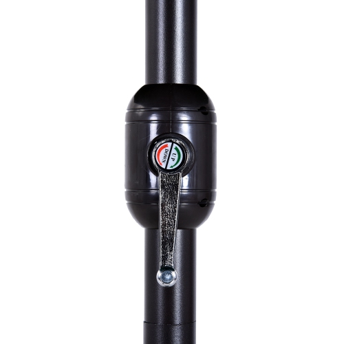 Outsunny 15ft Double-sided Patio Umbrella with Twin Canopy, Extra Large Outdoor Parasol with Crank for Pool, Deck, Market, Dark Green