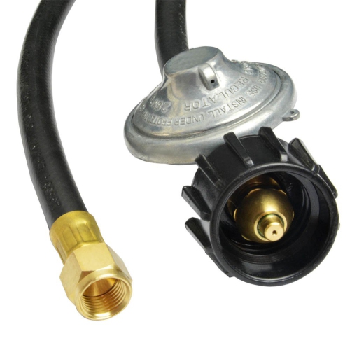 12 FT 144in Low Pressure Regulator Hose 3-8inch Female Flare Fitting for Fire Table, Firepit, Propane Heater and Heater