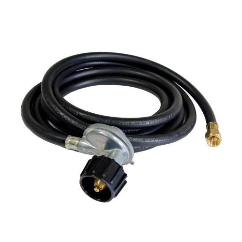 5ft Regulator Hose for SSS3416TB, Fish Cooker, Stove, Camper, Tailgating, Heating - 3-8-inch Male Flare Connection