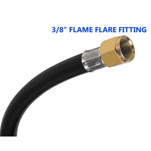 5ft Regulator Hose for SSS3416TB, Fish Cooker, Stove, Camper, Tailgating, Heating - 3-8-inch Male Flare Connection