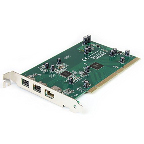 STARTECH  PCi1394B_3 3-Port 2B 1A PCi 1394B Firewire Adapter Card With Dv Editing Kit
