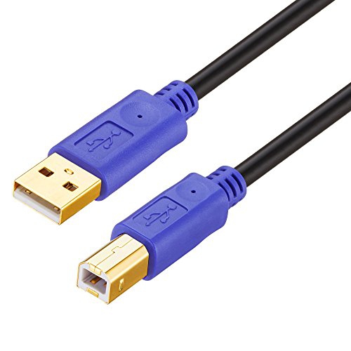 NEW ~ USB 2.0 A//B Printer Scanner 6ft Cable for Dell HP