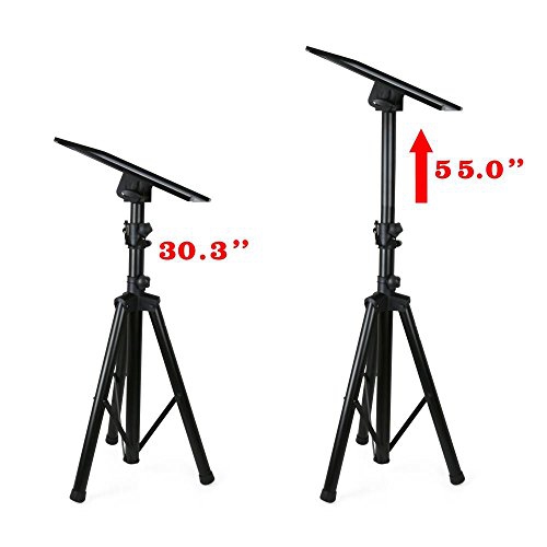 Pyle Pro DJ Laptop Stand, Projector Stand, Adjustable Laptop Stand, Laptop Stand, Multifunction Stand, Adjustable