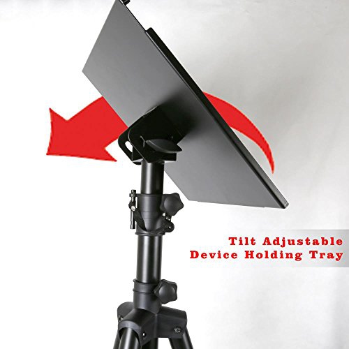 Pyle Pro DJ Laptop Stand, Projector Stand, Adjustable Laptop Stand, Laptop Stand, Multifunction Stand, Adjustable