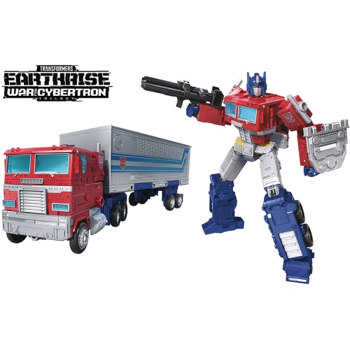 Transformers Earthrise War For Cybertron 8 Inch Action Figure Leader Class - Optimus Prime Reissue