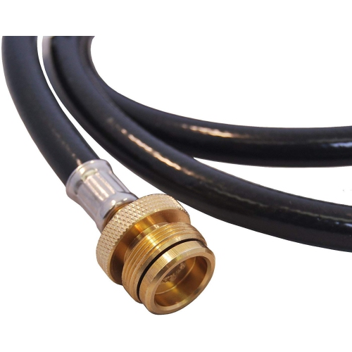 High Pressure Adapter 5-Foot 60inches Hose Connect to Your Portable Gas Grill to A 20 LB Propane Tank
