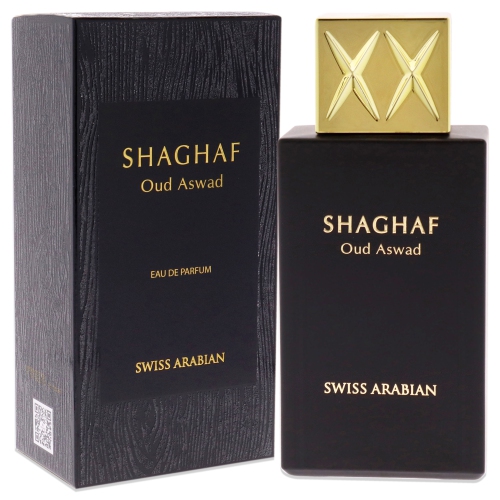 Shaghaf Oud Aswad by Swiss Arabian Eau De Parfum Spray 2.5 oz