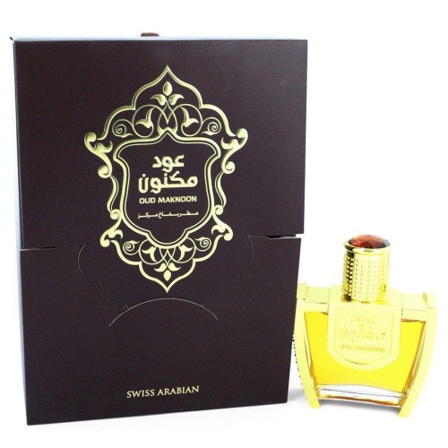 Oud Maknoon by Swiss Arabian Eau De Parfum Spray 3.4 oz