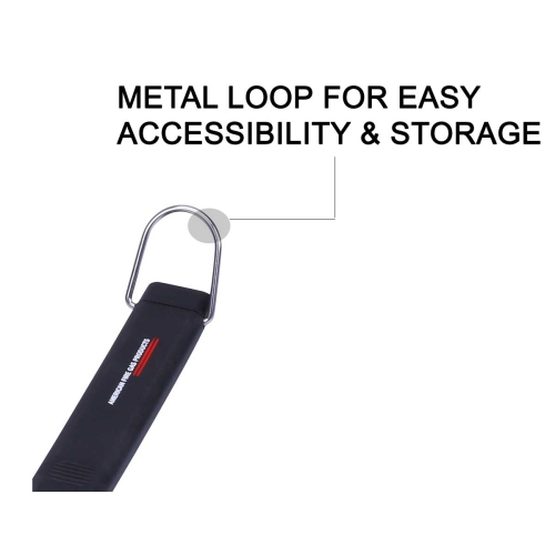 15inch 3 Sides Barbecue Grill Brush for Big Green Egg Charcoal, Electric, Smoker & BBQ Grills Nylong Bag Included