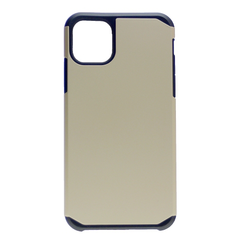 CC  Iphone 11 Pro Matt Dual Layer, Heavy Duty Armor Case In Gold