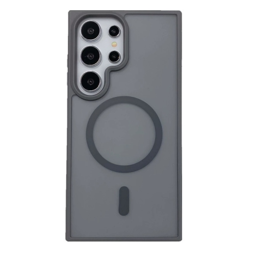 CC  Topsave Strong Magnetic Compatible \w Magsafe, Translucent Matte Slim Protective Case \w Raised Camera Lens And Metallic Trim for Samsung Galaxy