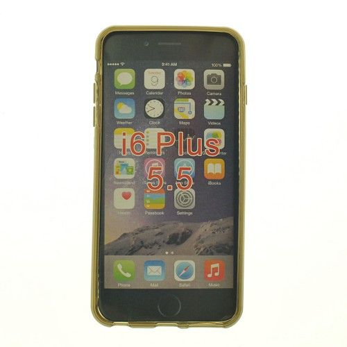 Iphone 6 Plus, Iphone 6s Plus Glossy Surface Soft Case, Smoke