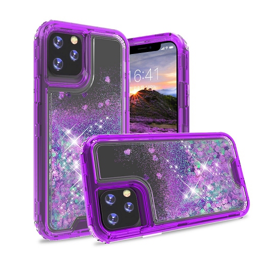 Bling Sparkle Defender Case For Iphone 11 Pro, Purple