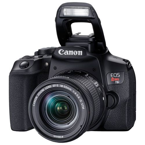 Canon EOS Rebel T8i DSLR Camera with 18-55mm IS STM Lens Kit