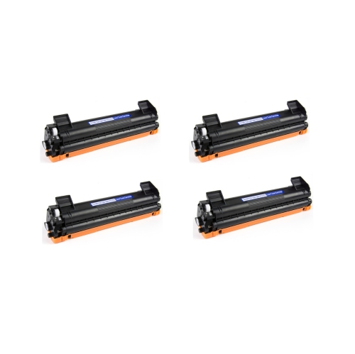Printer Solution Compatible Brother 4 Pack TN1030/TN1060 Black Toner Cartridge