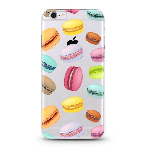 Fitted Soft Shell Transparent Case for iPhone 8 Plus/7 Plus from Hoola Boutique - Macaroons