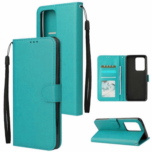 【CSmart】 Magnetic Card Slot Leather Folio Wallet Flip Case Cover for Samsung Galaxy S20, Mint