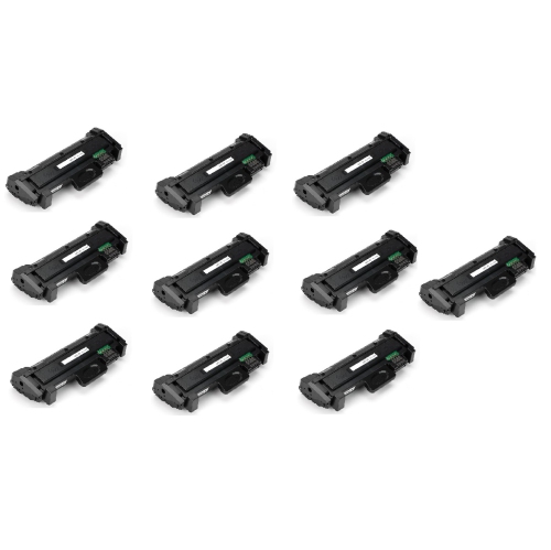 Printer Solution Brand New Compatible 10 Pack Samsung MLT-D118L Black Toner Cartridge