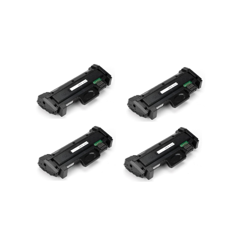 Printer Solution Brand New Compatible 4 Pack Samsung MLT-D118L Black Toner Cartridge