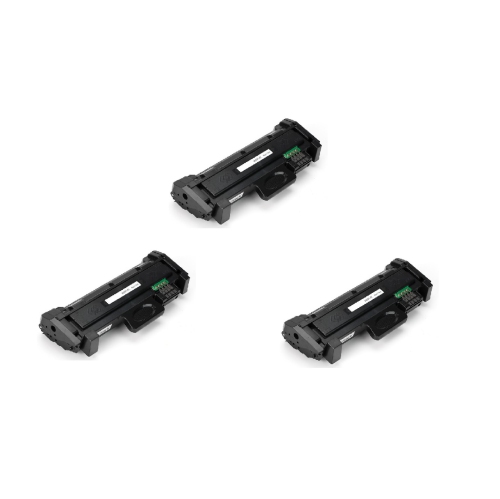 Printer Solution Brand New Compatible 3 Pack Samsung MLT-D118L Black Toner Cartridge