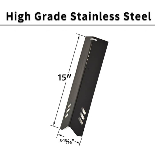 Porcelain Burner Cover for Backyard, BHG, Dyna-glo, Uniflame, Grill Chef and Dyna-Glo Models - 3PK