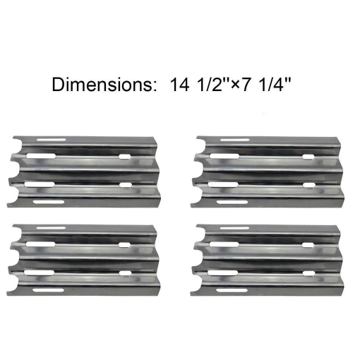 Repair Kit For Vermont Castings CF9056, CF9080 Gas Grill Stainless Steel Burner and Heat Plate-4PK