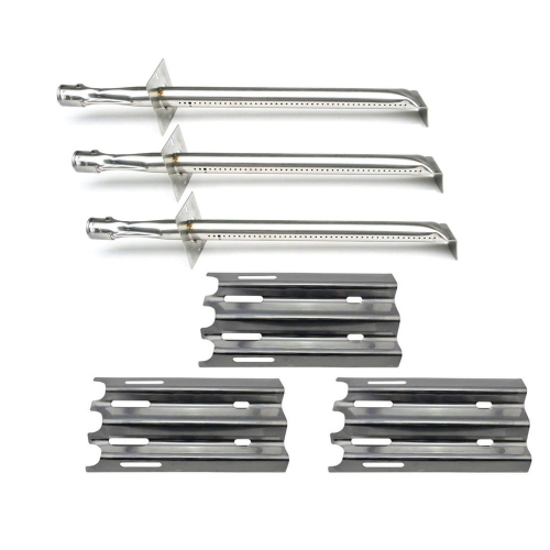 Repair Kit For Vermont Castings CF9030, CF9050 Gas Grill Stainless Steel Burner and Heat Plate-3PK