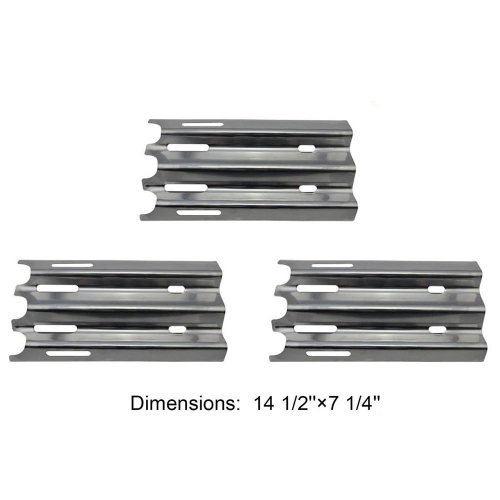 Repair Kit For Vermont Castings CF9030, CF9050 Gas Grill Stainless Steel Burner and Heat Plate-3PK