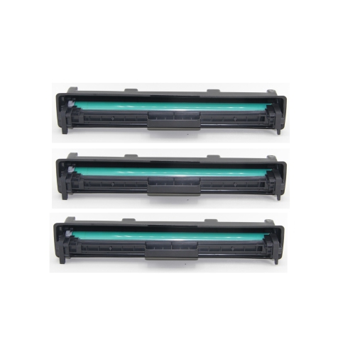 Printer Solution Compatible 3 Pack Canon 051 Drum Cartridge Black