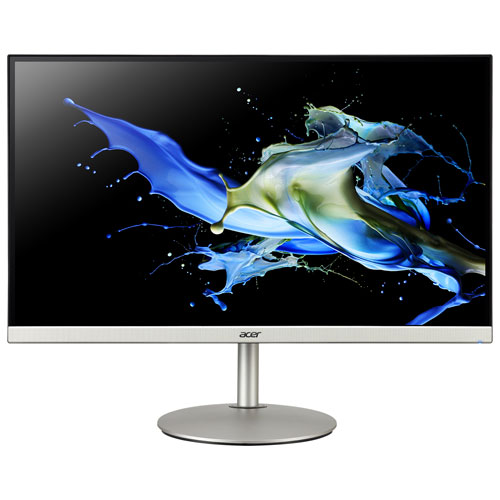 Acer ZeroFrame 28" 4K Ultra HD 60Hz 4ms GTG IPS LED FreeSync Gaming Monitor - Silver